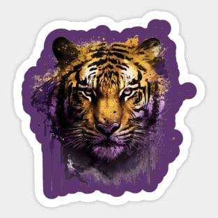 Tiger Face Sticker